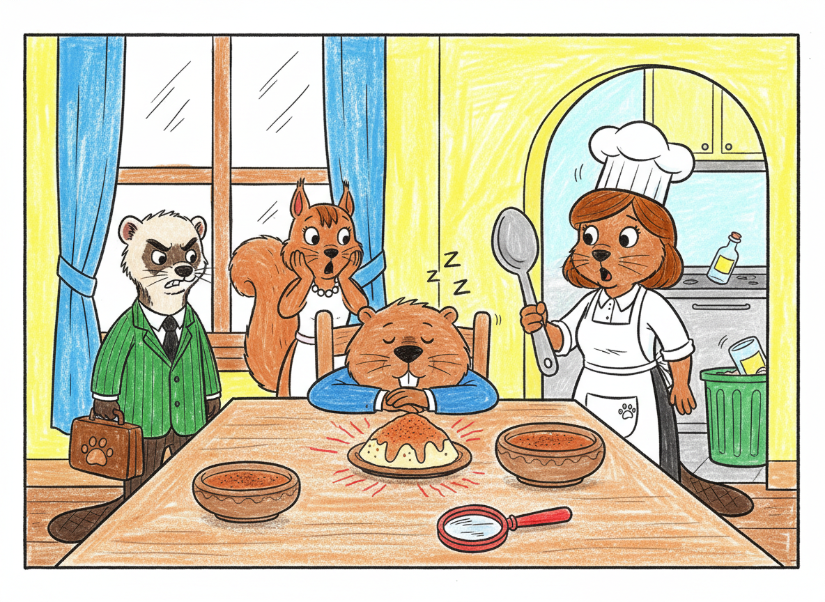 Sleeping at The Manor printable detective case