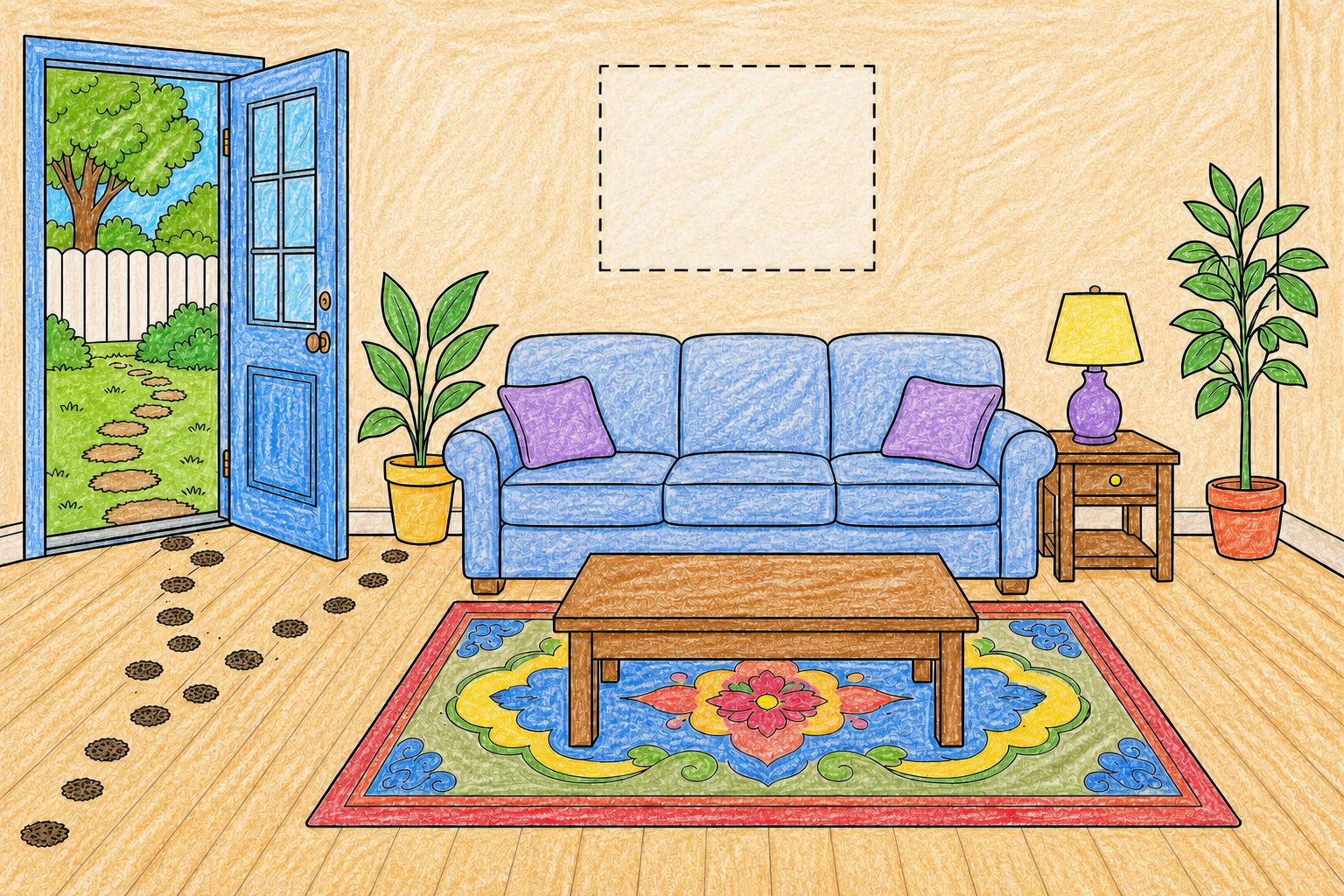 The Missing Painting printable detective case