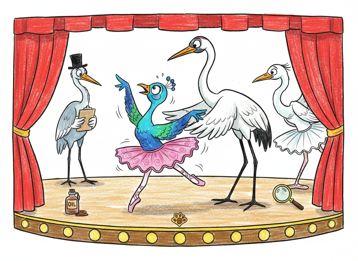 Prima Ballerina Broke a Leg printable detective case